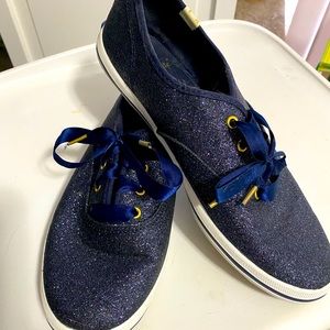 Keds X Kate Spade New York Girls Glitter sneaker